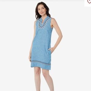 NWT Hatley Marin Shift Dress - Chambray Large